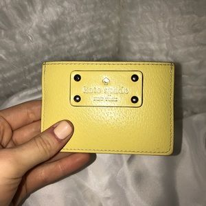 Kate Spade leather card holder